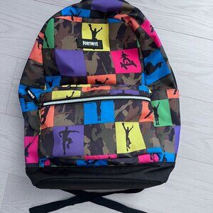 FORTNITE The Multiplier Backpack Zipper 2 Pocket Book Bag Laptop Sleeve